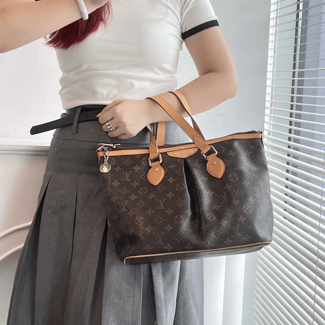 95新 LouisVuitton/路易威登 老板娘 大号换皮 派拉蒙手提包换皮