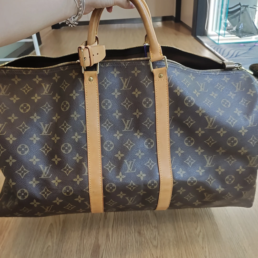 95新 LouisVuitton/路易威登 55旅行袋手提款/优尔严选/55753