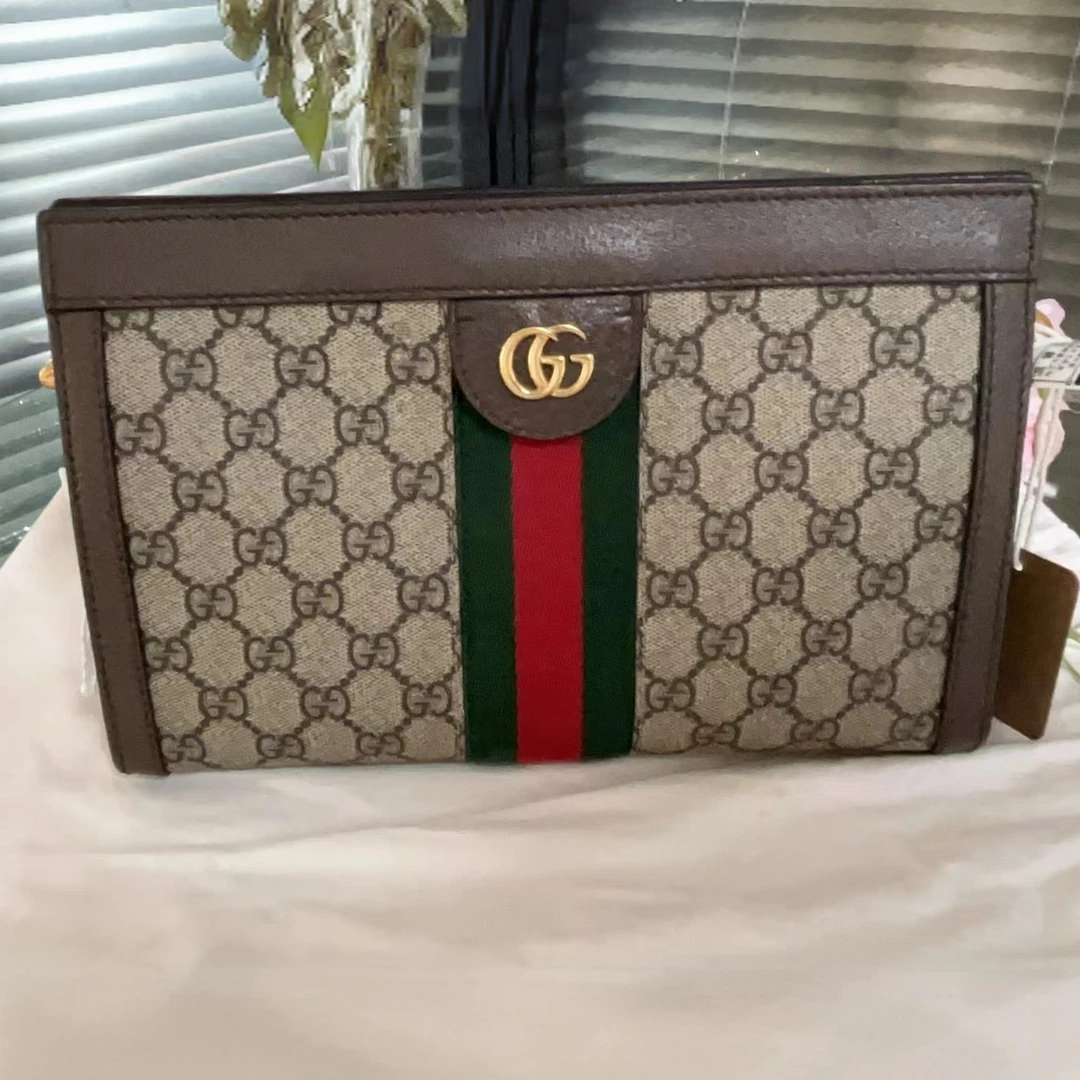 99新 GUCCI/古驰  97新夹子包/创易甄选/单肩斜跨包/00006