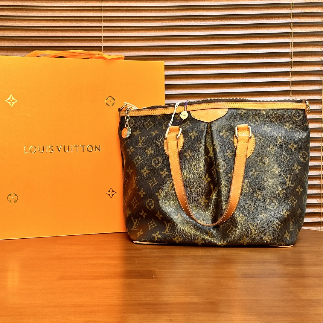 95新 LouisVuitton/路易威登 老花派拉蒙手提包/优尔严选/66168