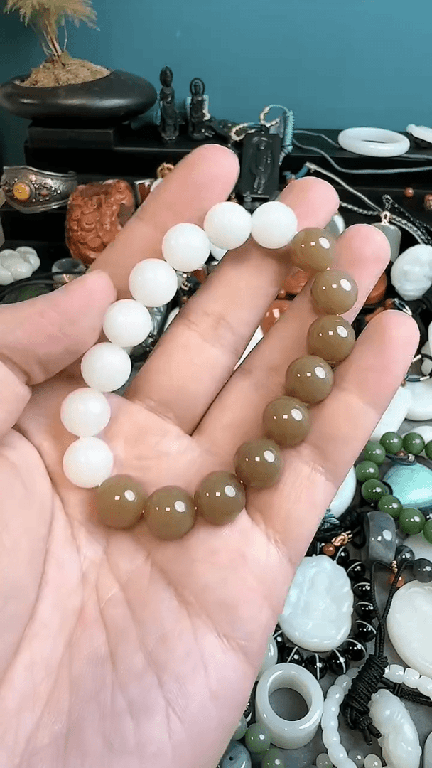 【闪购商品】和田玉挂件未镶嵌手串