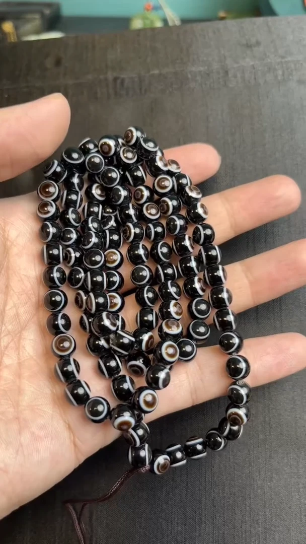 【闪购商品】玛瑙/玉髓颈饰未镶嵌多圈手串