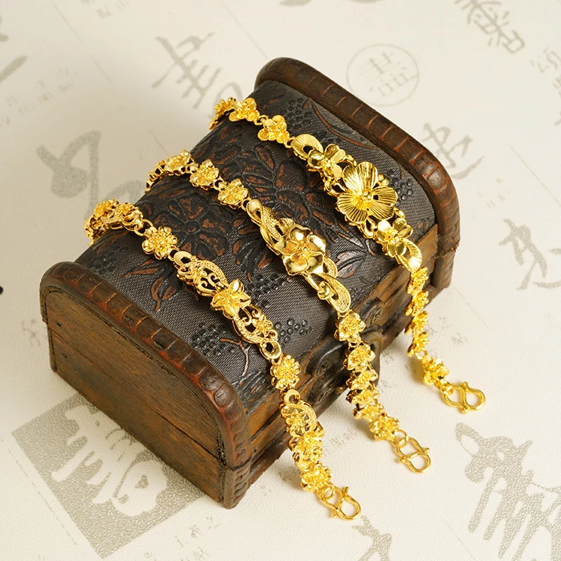 花朵百搭手链bilayzuk#1058 新疆包邮