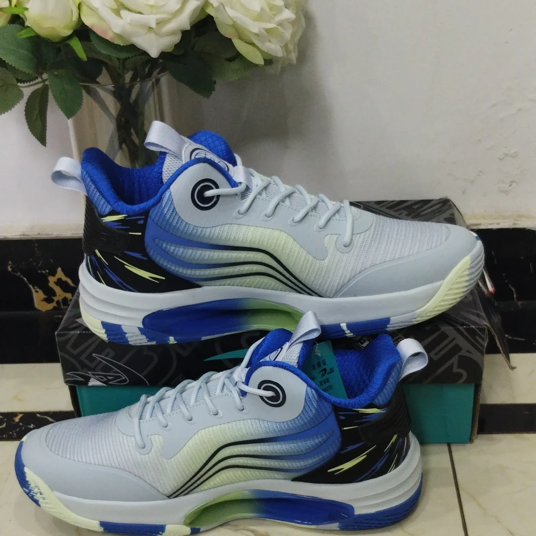 夏季新款情侣网面透气舒适减震防滑耐磨时尚缓震篮球鞋