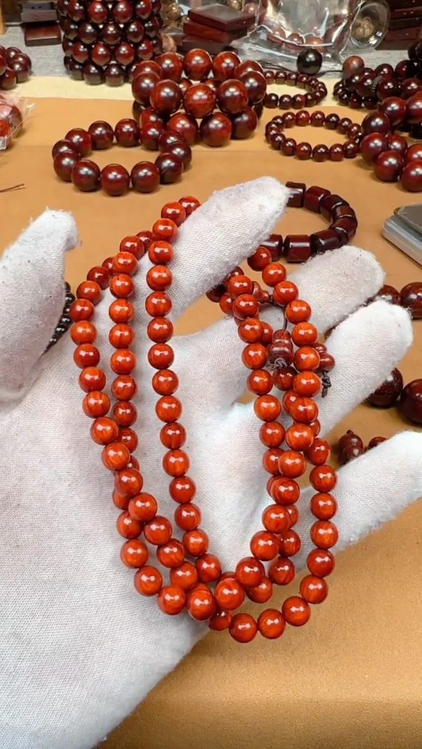 【闪购商品】小叶紫檀手串/手链泥料108印度小叶紫檀