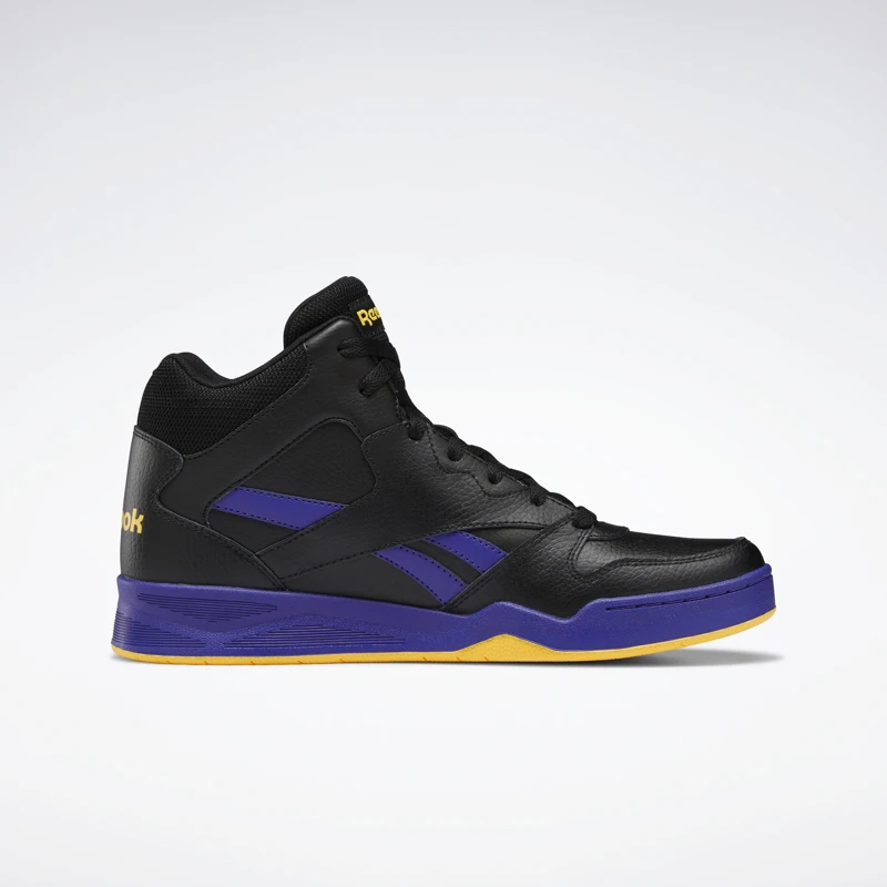 Reebok锐步官方男鞋BB 4500中帮黑色舒适经典复古风篮球鞋GV8593