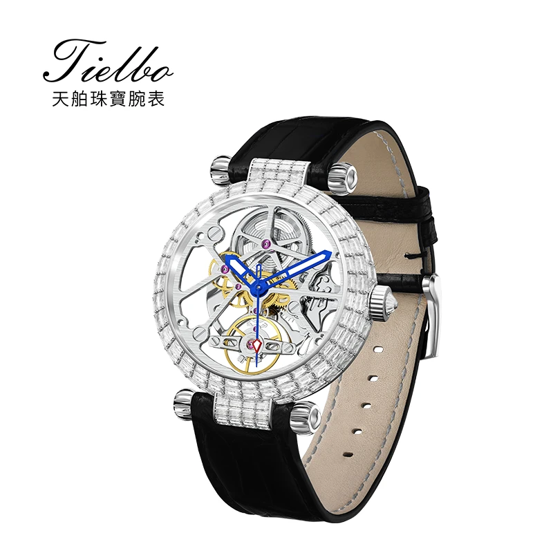 Tielbo/天舶钻爆系列T869辰璨E全自动机械机芯腕表高奢设计