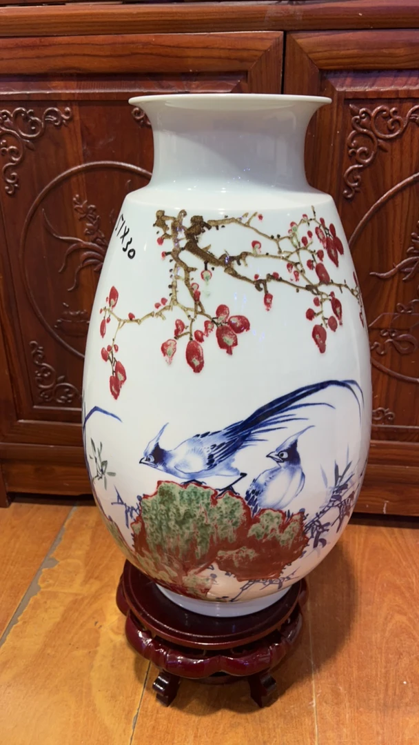 景德镇陶瓷双寿图