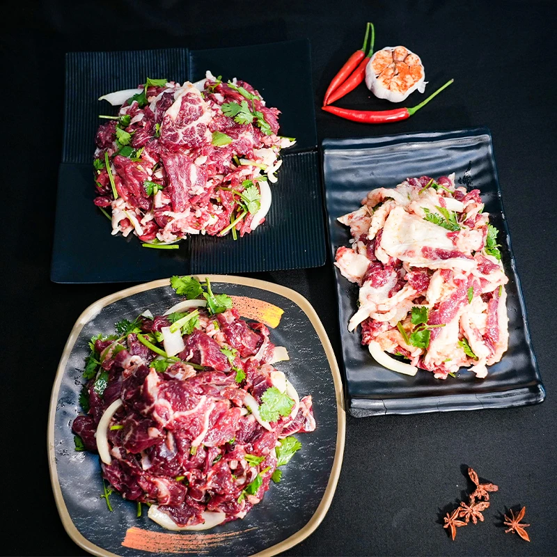 肆柒农场齐齐哈尔烤肉生鲜牛肉拌肉中秋礼盒送礼高端礼盒