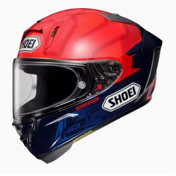 全新SHOEIX15摩托车机车马奎兹红蚂蚁头盔防摔四季男女