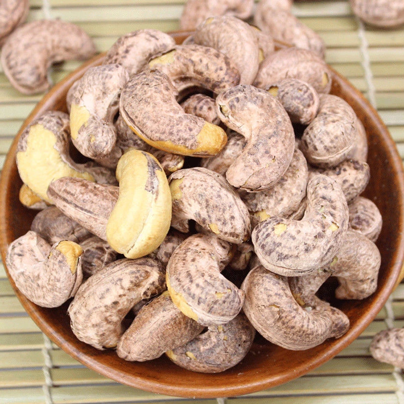 率超高】新货真空腰果袋装净重盐焗带皮熟腰15g果仁休闲即食颗粒