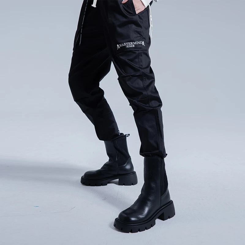 Masterndjunior工装裤暗黑潮牌高端男士时尚休闲裤子MJ22AWV507