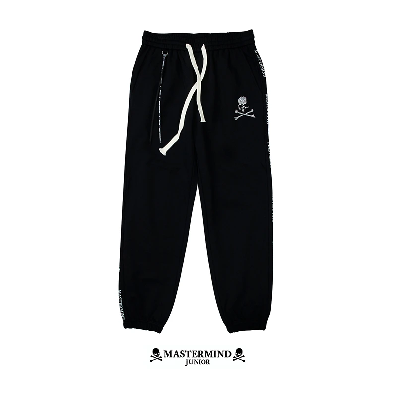 Mastermindjunior暗黑潮牌卫裤男女早春款休闲烫钻长裤MJ22AWP533
