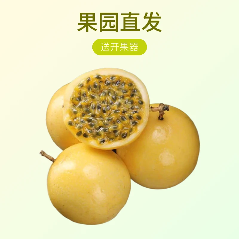 【粉丝回购专属】百味百香果新鲜现摘果园直发夏天水果必选老少皆宜