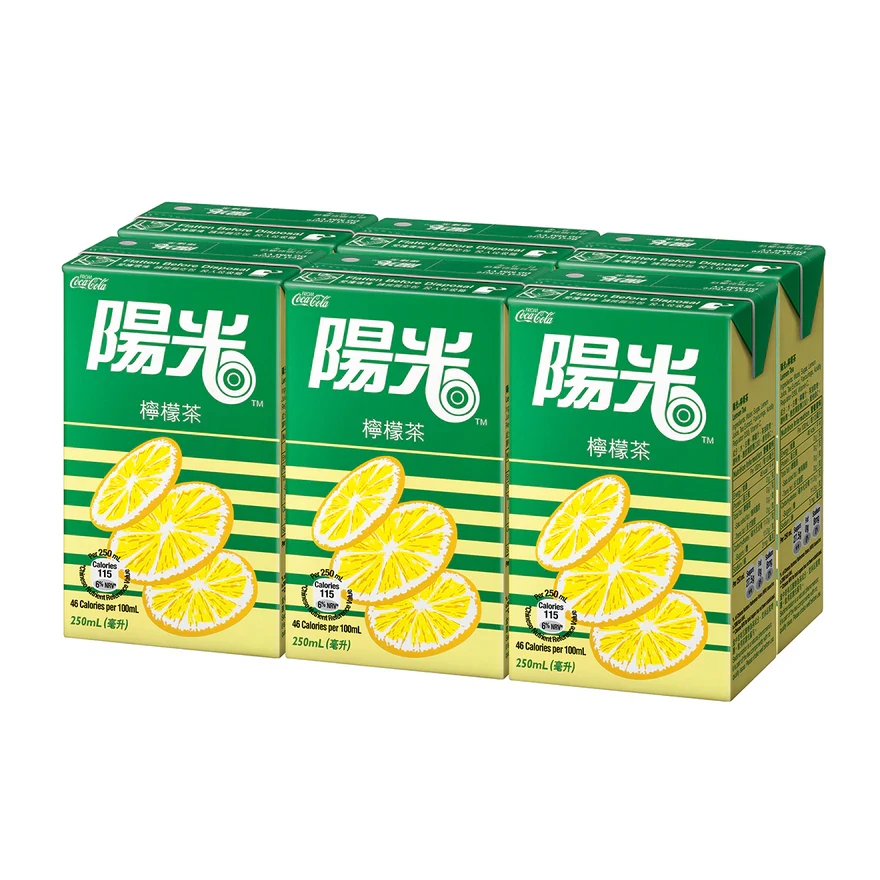 港版 阳光柠檬茶/菠萝特饮/橙汁/蜜瓜味豆奶/椰子豆奶250ml/330ml