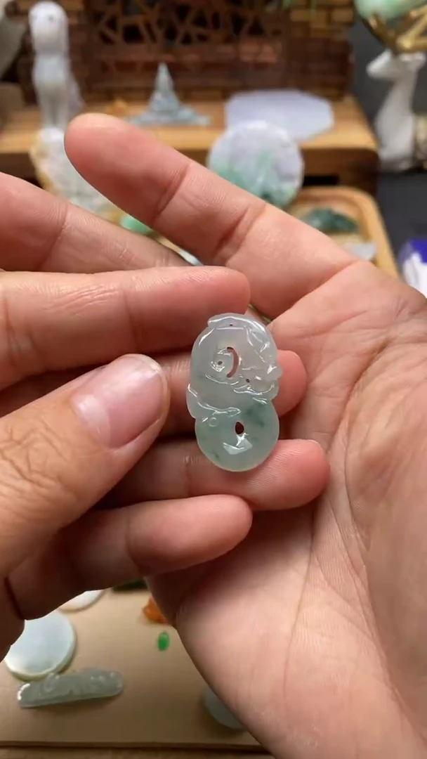 【闪购商品】定制翡翠未镶嵌翡翠净货673