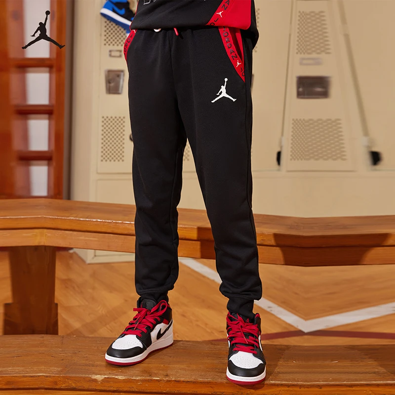 【奥莱专属】AIRJORDAN春季休闲运动童装长裤男童长裤运动裤B788