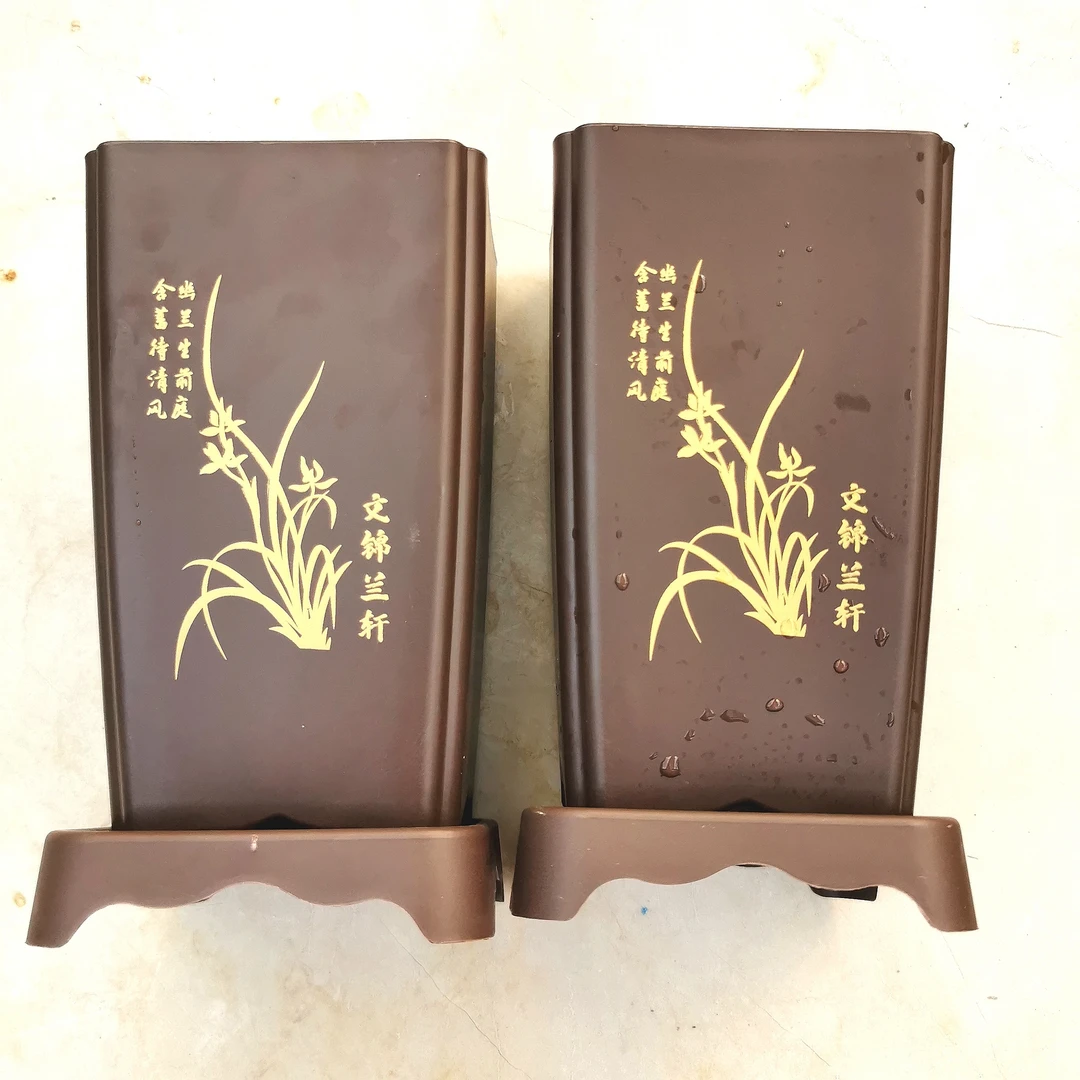 兰花疏松透气精致花盆耐摔