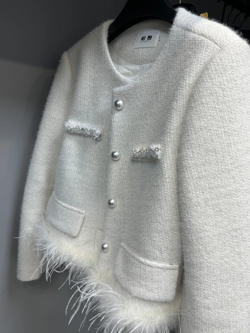 2024冬季新款小香高级轻奢短外套女