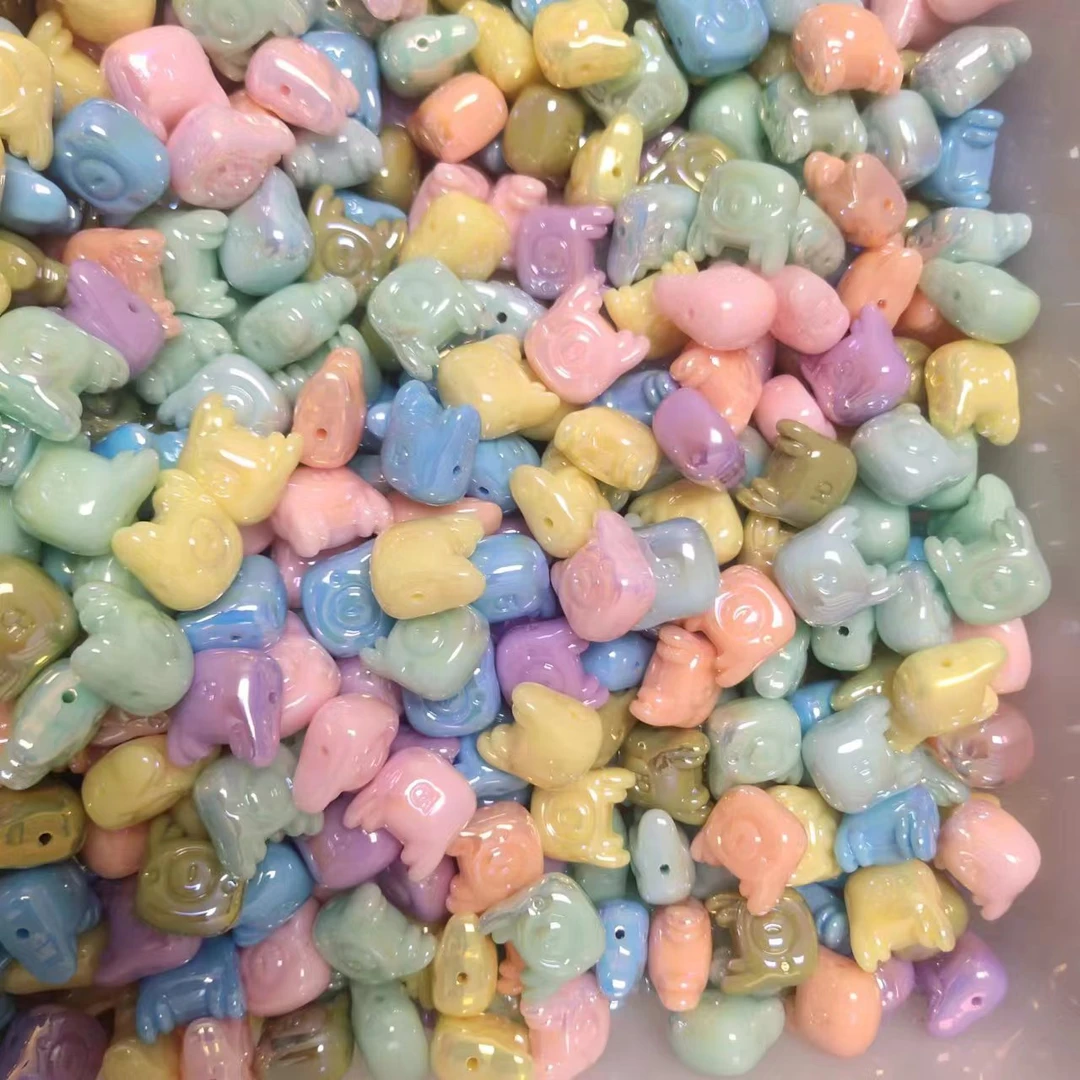 X【海家】马卡龙奶油小鹿手工diy饰品树脂配件时尚钥匙
