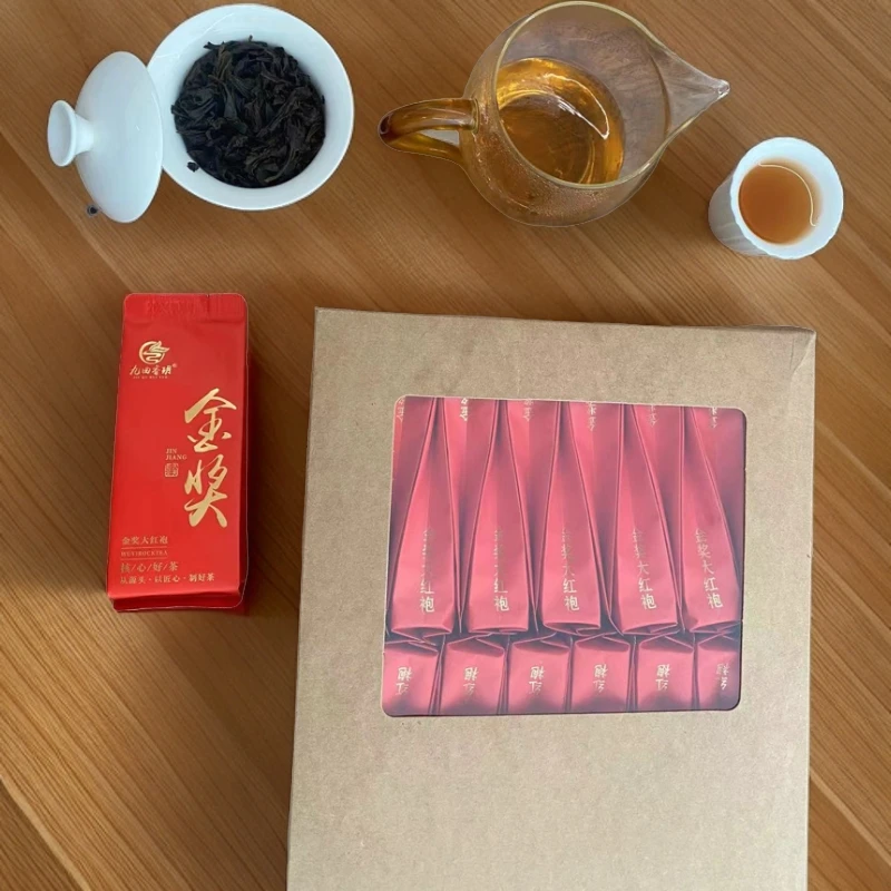 【30泡礼盒装】福建武夷山岩茶【金奖大红袍】8.5克x30泡礼盒装传统