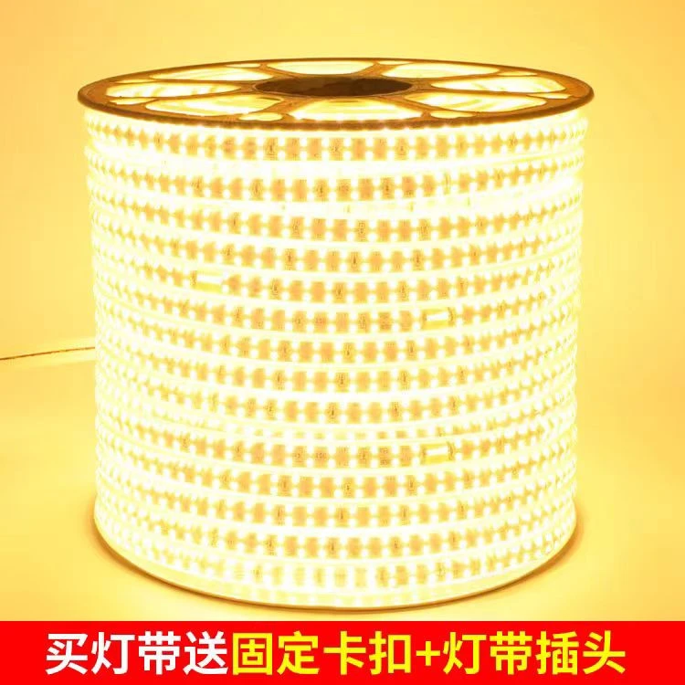 灯带批发灯条Led家用户外放水工程亮化暖光超亮客厅吊顶长条亮化