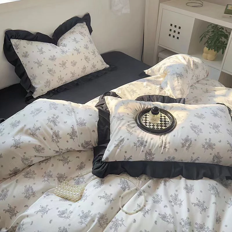 床品四件套 孤品 单品 小清新法式蕾丝边