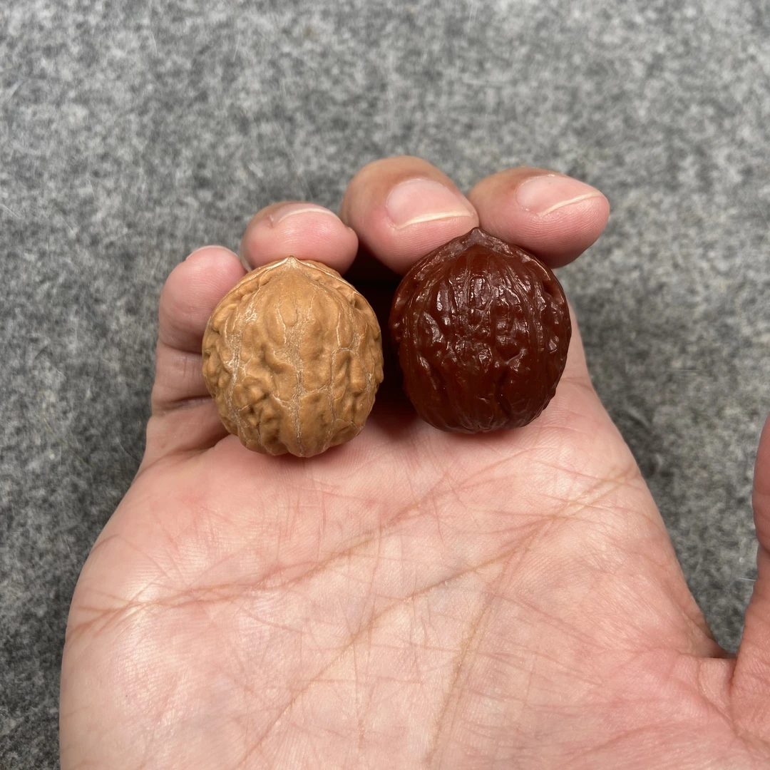 文玩核桃 小核桃手捻  平谷大枣原皮 尺寸约2.4cm