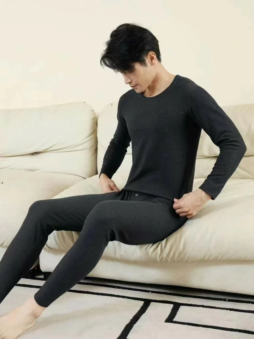 男士秋衣保暖套装