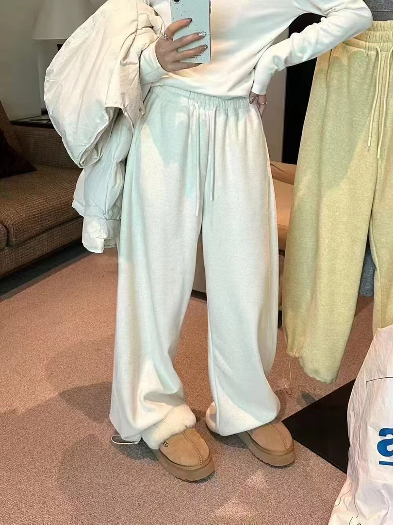 78800抽绳束腿休闲卫裤直筒