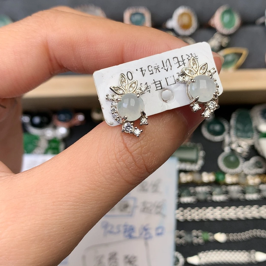 【闪购商品】翡翠戒指银S925镶嵌