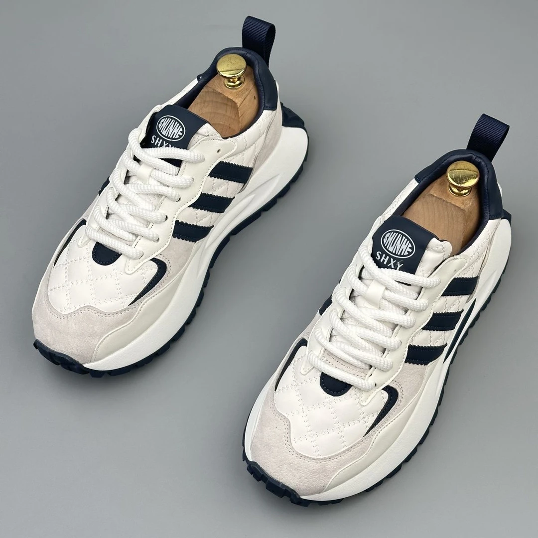 男鞋阿甘鞋2023秋冬新款潮牌软底运动鞋增高鞋子时尚百搭休闲鞋潮