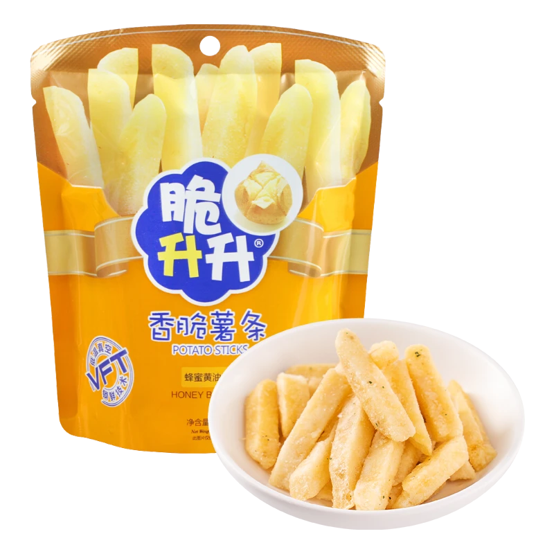脆升升蜂蜜黄油味香脆薯条立式包装40g