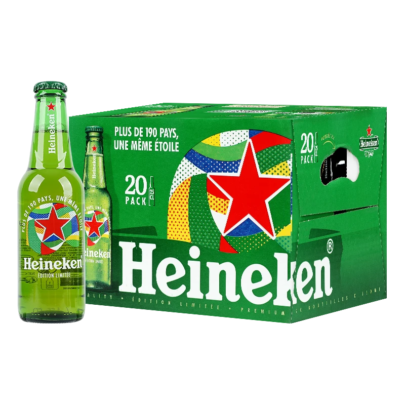 进口Heineken啤酒250ml*20/箱