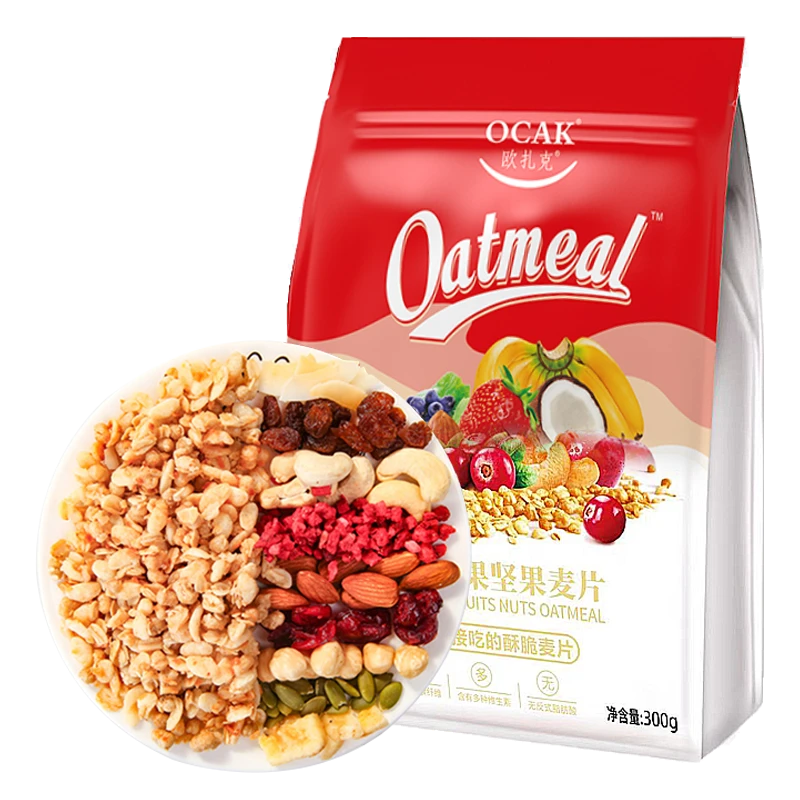 欧扎克50%水果坚果麦片300g