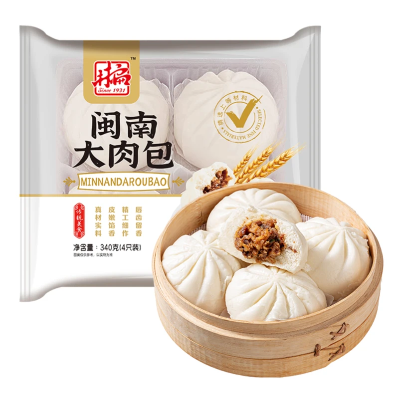 林扁闽南大肉包340g（4个）