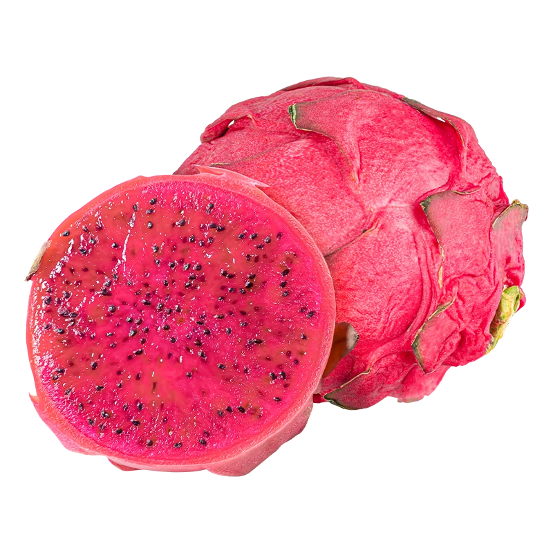 国产红心火龙果约450g/个