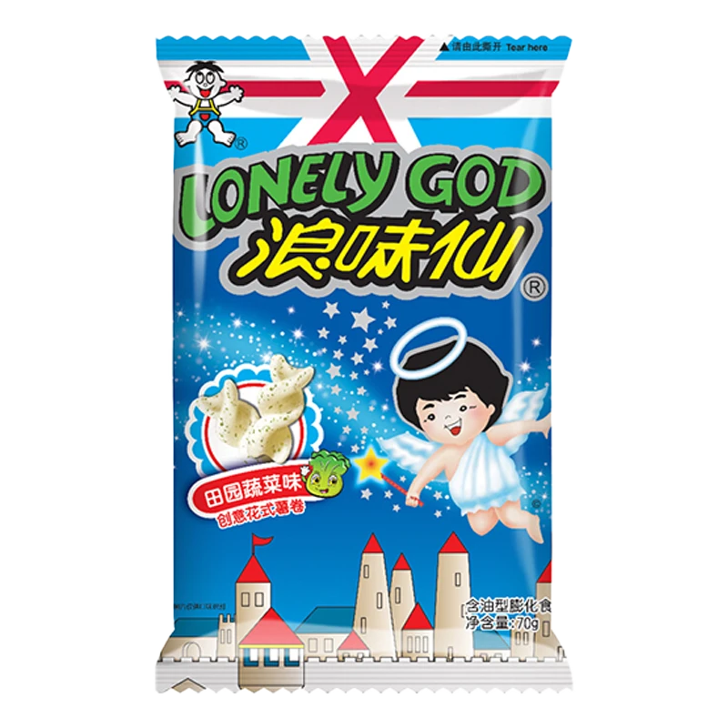 旺旺田园蔬菜味浪味仙70g