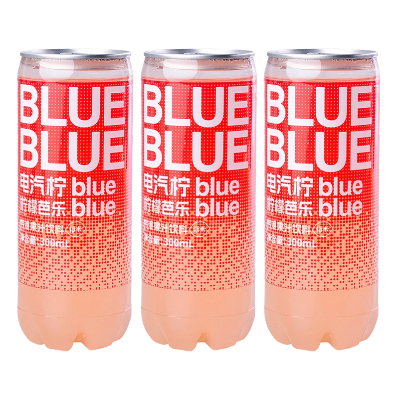 柠檬共和国柠檬芭乐气泡果汁饮300ml*3瓶
