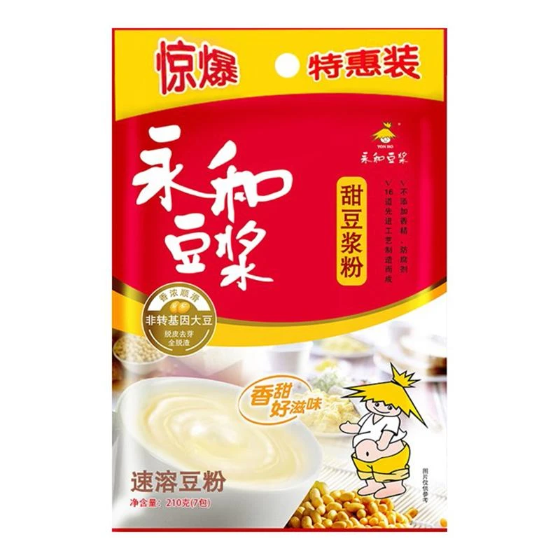 永和甜豆浆粉210g