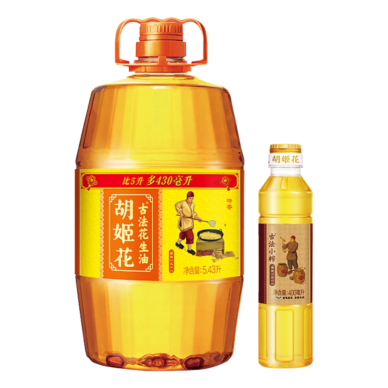 胡姬花古法花生油5.43L（加赠小油400ml）