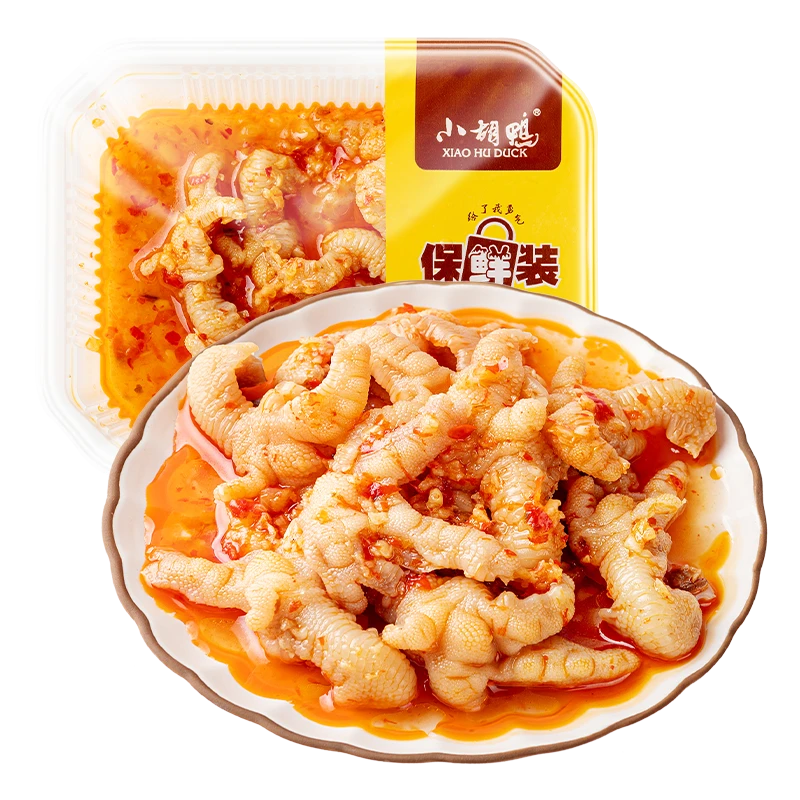小胡鸭柠檬去骨凤爪酸辣味200g