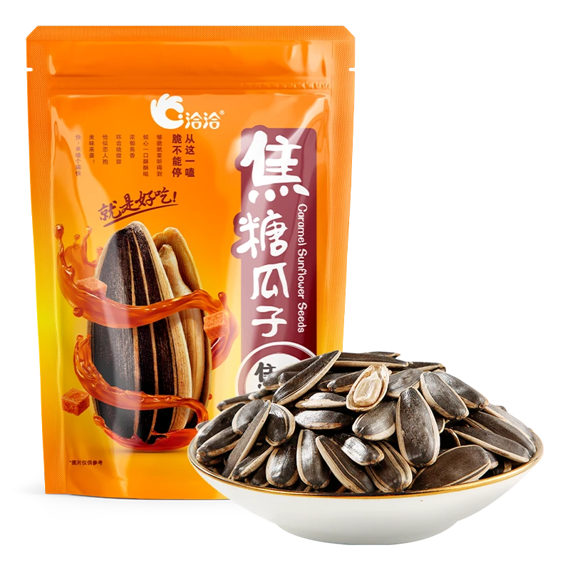 洽洽焦糖瓜子158g