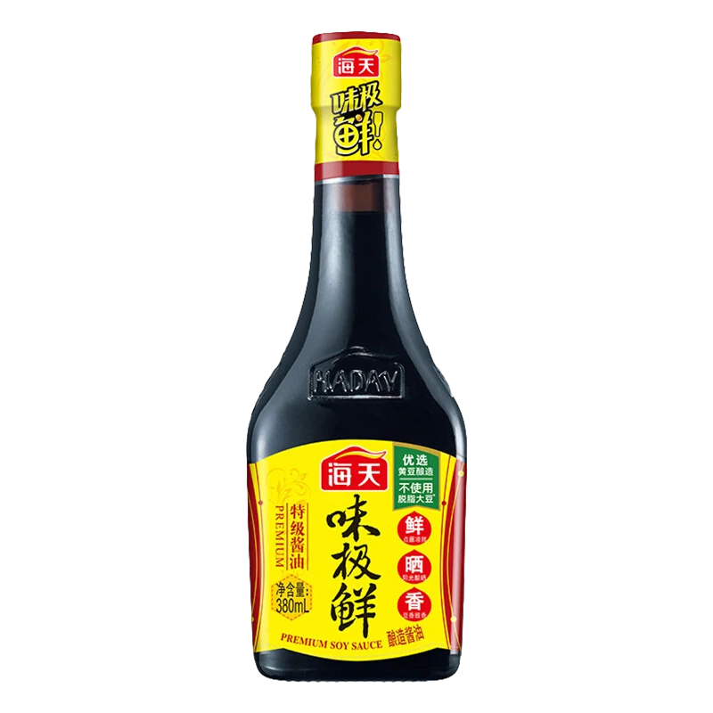 海天味极鲜酱油380ml