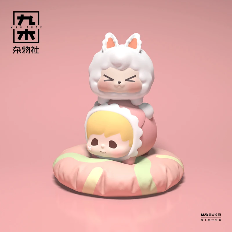 【超萌好物】九木杂物社嘿粉儿迷你盲袋KIKI塔塔盲盒可爱摆件桌面网