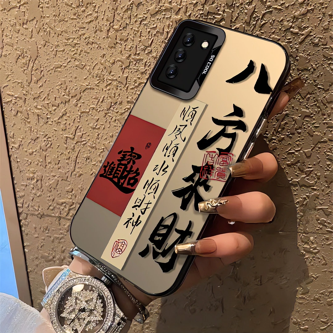 适用于【华为】Nova10Pro新年款来财国潮顺财神全包防摔手机壳