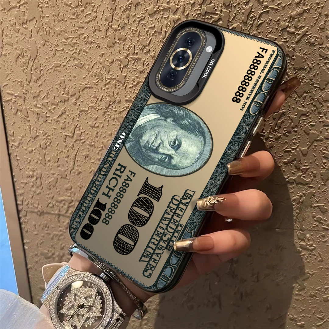适用于【华为】Nova10美金钞票个性创意新款防摔手机壳