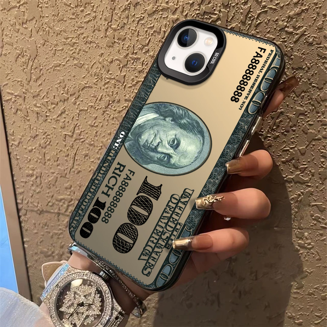 适用于【苹果】13Mini美金钞票个性创意新款防摔手机壳