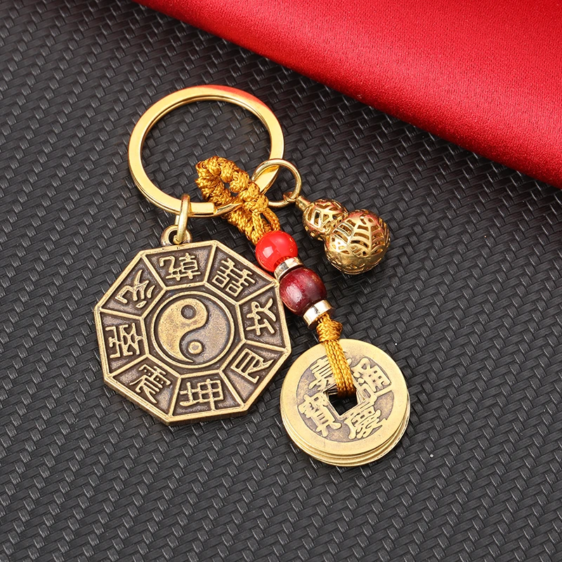 【老师推荐】铜葫芦钥匙扣挂件