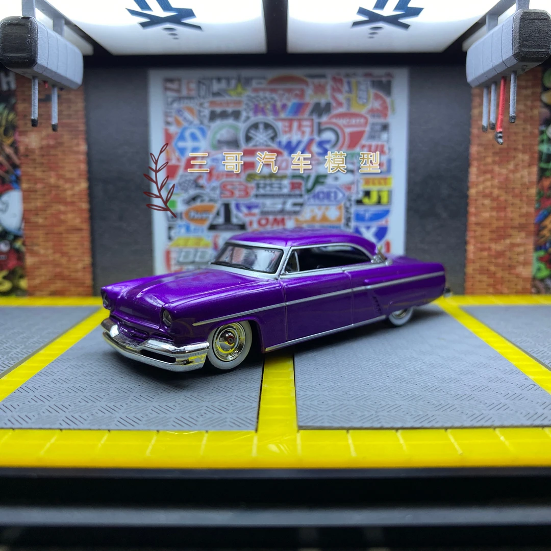 MINI GT 1:64 #757 林肯Lincoln 1954 仿真合金汽车模型收藏摆件